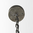 Mercana Selma Wood Bead and Metal Chandelier Clearance