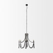 Mercana Selma Wood Bead and Metal Chandelier Clearance