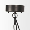 Mercana Selma Wood Bead and Metal Chandelier Clearance