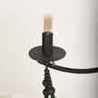 Mercana Selma Wood Bead and Metal Chandelier Clearance