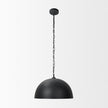 Mercana Karina Round Hammered Metal Dome Pendant Light