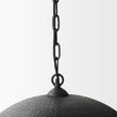 Mercana Karina Round Hammered Metal Dome Pendant Light