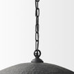 Mercana Karina Round Hammered Metal Dome Pendant Light