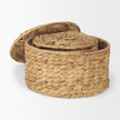 Mercana Kea Nesting Water Hyacinth Boxes with Lids- Set of 3