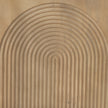 Mercana Tucker Wood w/ Carved Arch Pattern 2 Door Cabinet