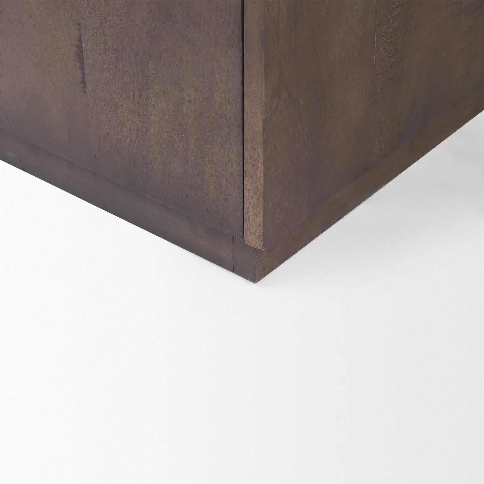 Mercana West Wooden Angular Sideboard