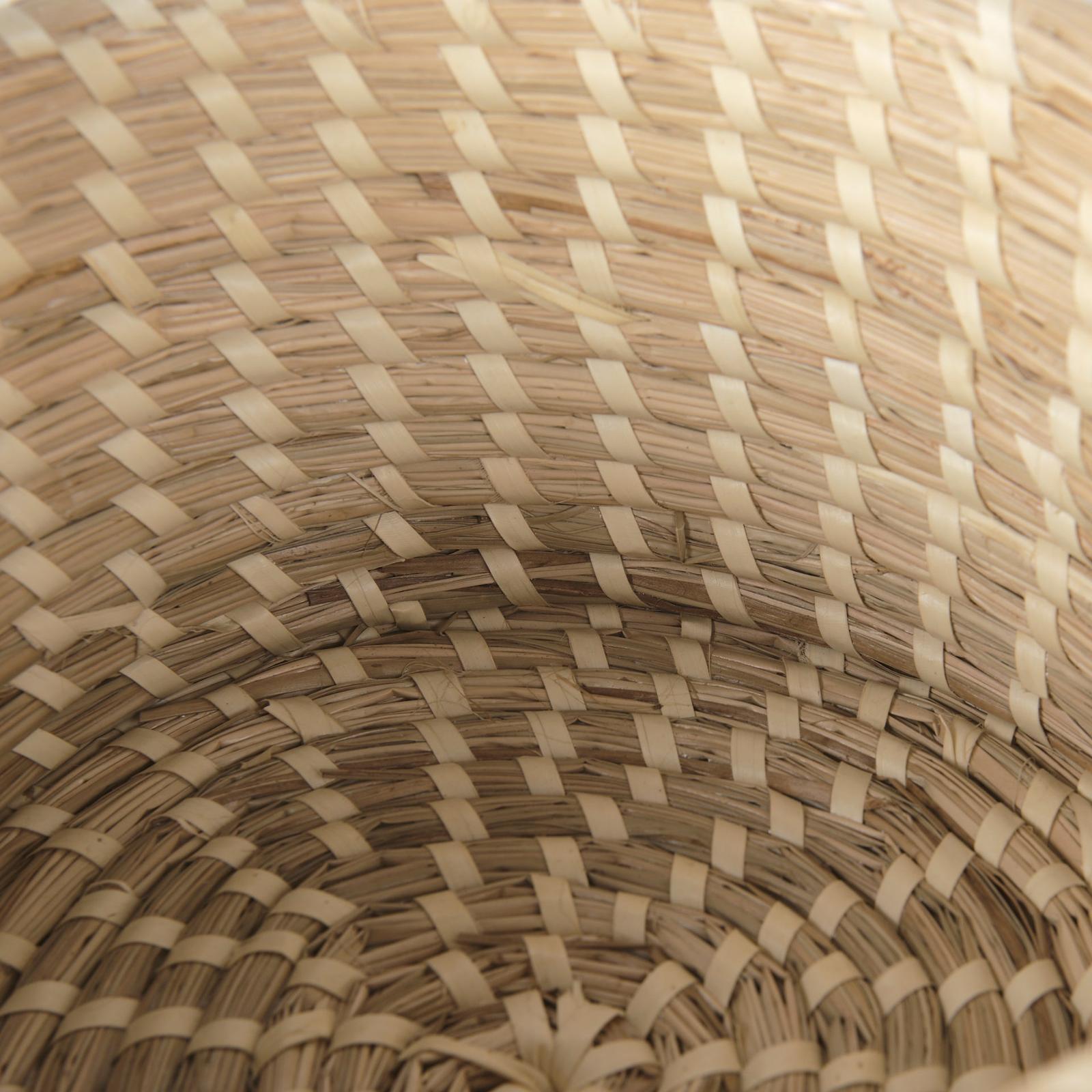 Mercana Kailini Nesting Seagrass & Palm Leaf Boxes with Lids- Set of 3