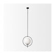 Mercana Farrah Frosted Glass Globe Metal Pendant Light Clearance