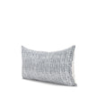 Mercana Janelle Cream w/ Indigo Print Linen Lumbar Decorative Pillow Cover Clearance