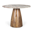 Mercana Allyson Pink Marble Top Dining Table