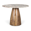 Mercana Allyson Pink Marble Top Dining Table