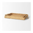 Mercana Hona Large Recatangular Nesting Water Hyacinth Trays- Set of 2