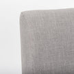 Mercana Palisades Fabric Wrap Brown Wood Frame Dining Chair