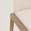 Mercana Palisades Upholstery w/ Solid Wood Armless Dining Chair