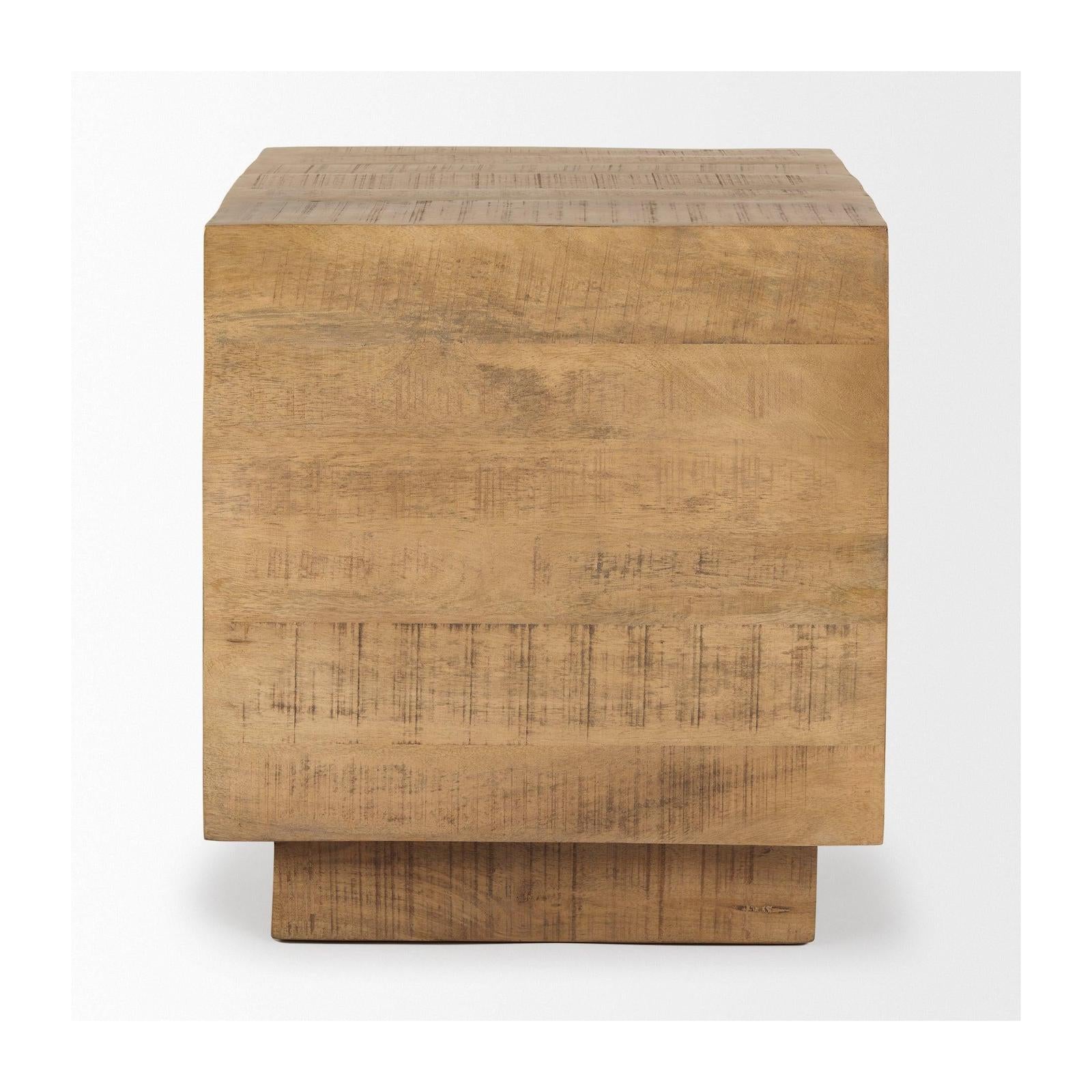 Mercana Hayden Wood End/Side Table