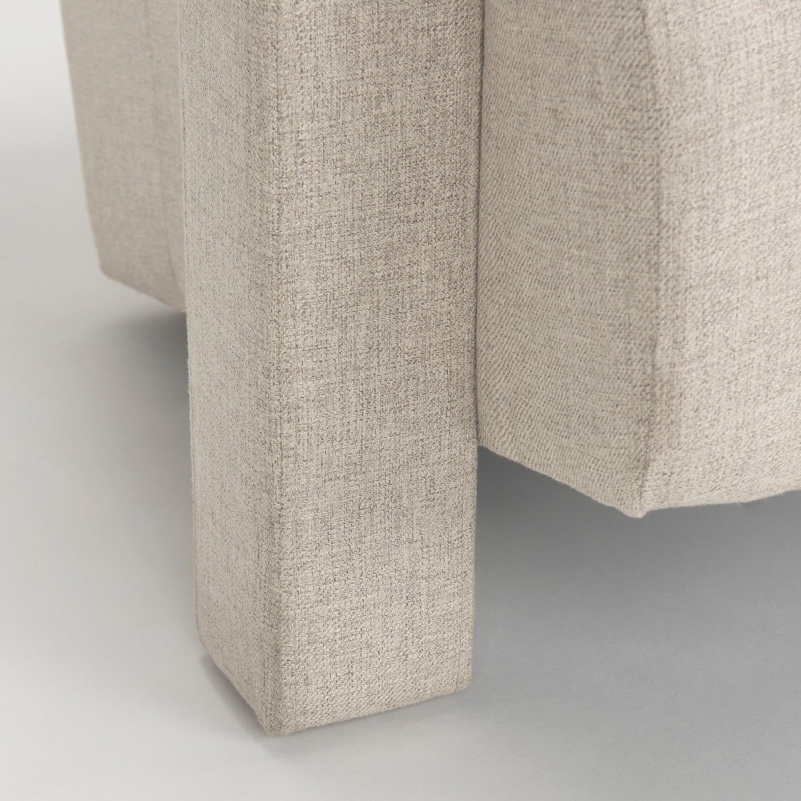 Mercana Sovereign Oatmeal Fully Upholstered Accent Chair Clearance