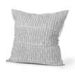 Mercana Jennelle Cream w/ Indigo Print Linen Square Decorative Pillow Cover Clearance