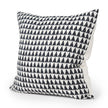 Mercana Jolie Cream w/ Black Print Linen Decorative Pillow Cover Clearance