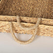 Mercana Hona Large Recatangular Nesting Water Hyacinth Trays- Set of 2