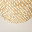 Mercana Kalopa Seagrass Floor Baskets w/ Flat Handled Lid- Set of 2
