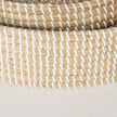 Mercana Kalama Large Round Seagrass Trays w/ Handles- Set of 2