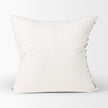 Mercana Jolie Cream w/ Black Print Linen Decorative Pillow Cover Clearance