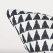Mercana Jolie Cream w/ Black Print Linen Decorative Pillow Cover Clearance