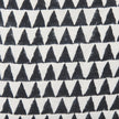 Mercana Jolie Cream w/ Black Print Linen Decorative Pillow Cover Clearance