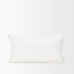 Mercana Jolie Cream w/ Black Print Linen Decorative Pillow Cover Clearance