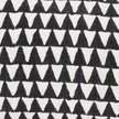 Mercana Jolie Cream w/ Black Print Linen Decorative Pillow Cover Clearance