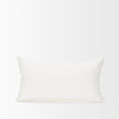 Mercana Jayden Cream w/ Merlot Print Linen Decorative Pillow Cover Clearance