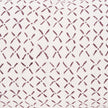 Mercana Jayden Cream w/ Merlot Print Linen Decorative Pillow Cover Clearance
