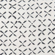 Mercana Jayden Cream w/ Black Print Linen Decorative Pillow Cover Clearance