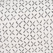 Mercana Jayden Cream w/ Black Print Linen Decorative Pillow Cover Clearance