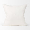 Mercana Jennelle Cream w/ Indigo Print Linen Square Decorative Pillow Cover Clearance