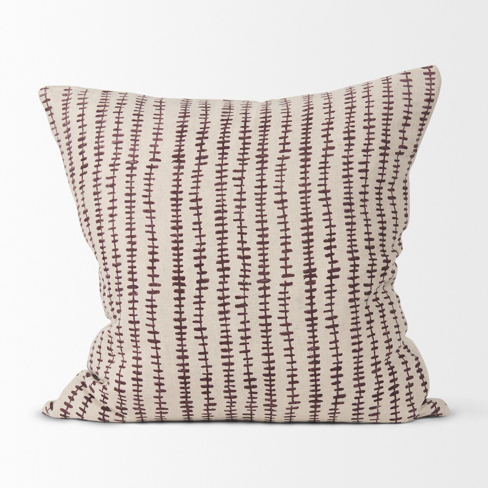 Mercana Jenna Linen Decorative Pillow Cover Clearance