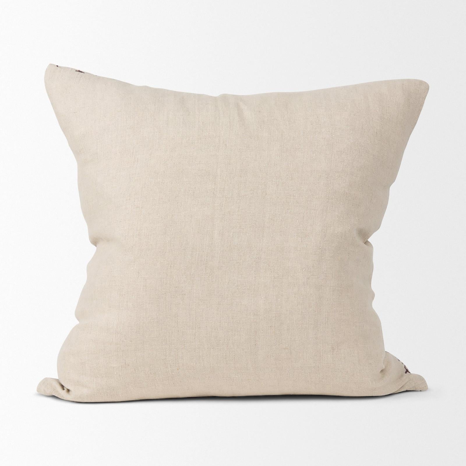 Mercana Jenna Linen Decorative Pillow Cover Clearance