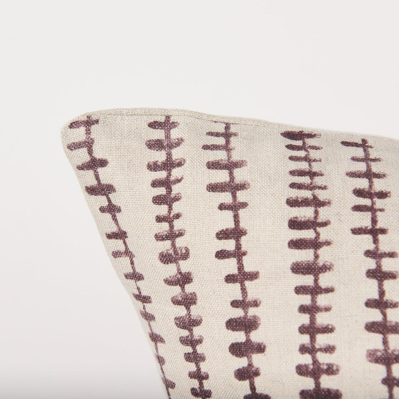 Mercana Jenna Linen Decorative Pillow Cover Clearance