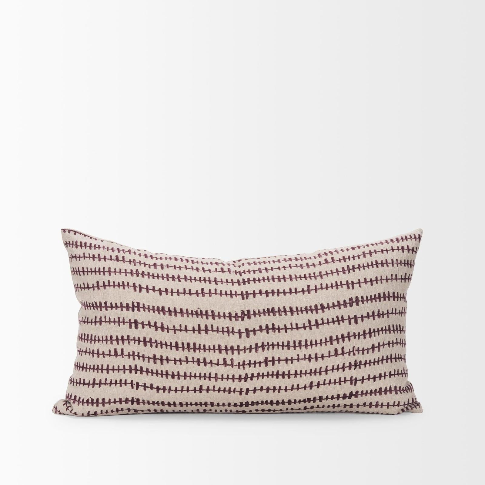 Mercana Jenna Linen Decorative Pillow Cover Clearance