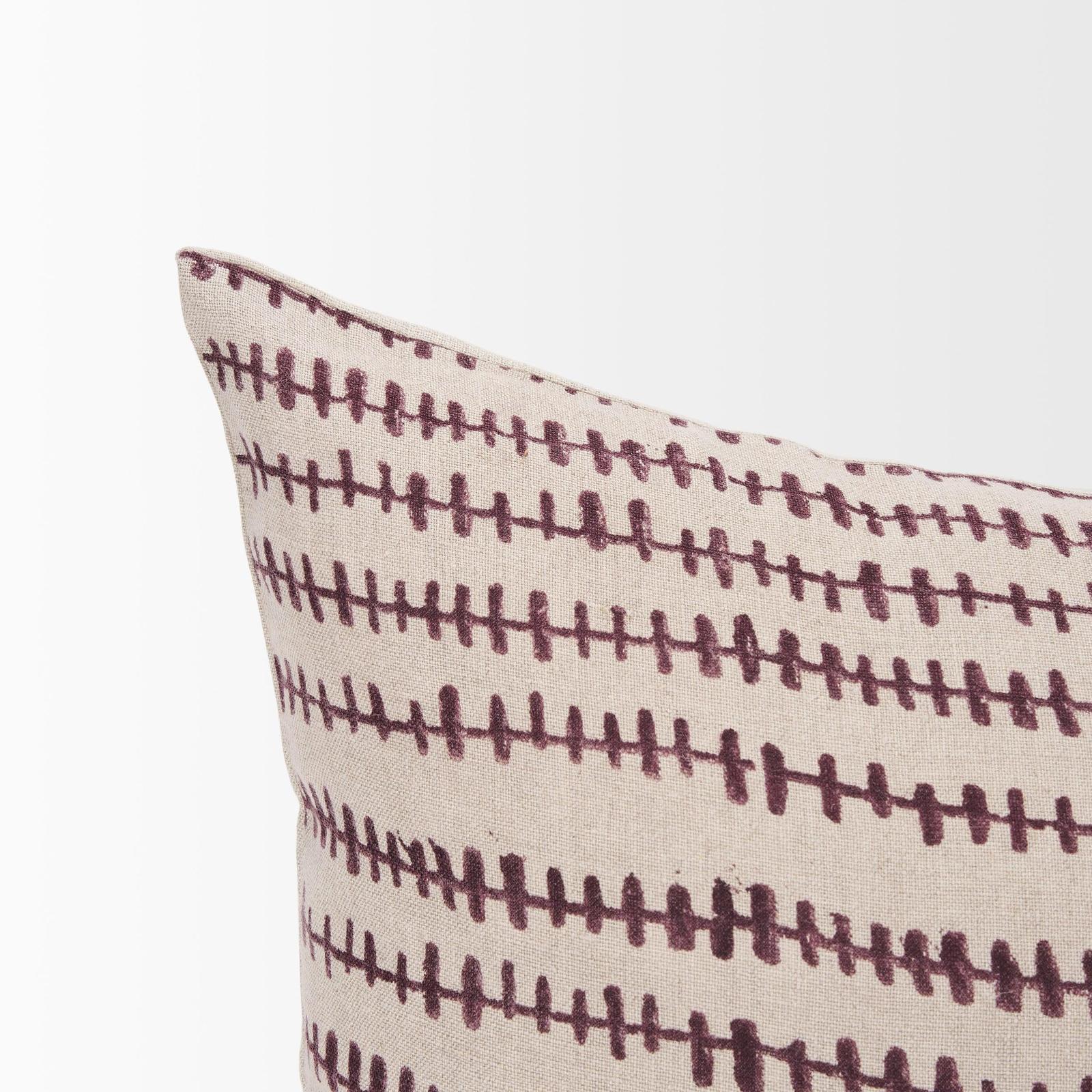 Mercana Jenna Linen Decorative Pillow Cover Clearance