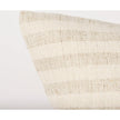 Mercana Jace Cream w/ Beige Stripe Decorative Pillow Cover Clearance
