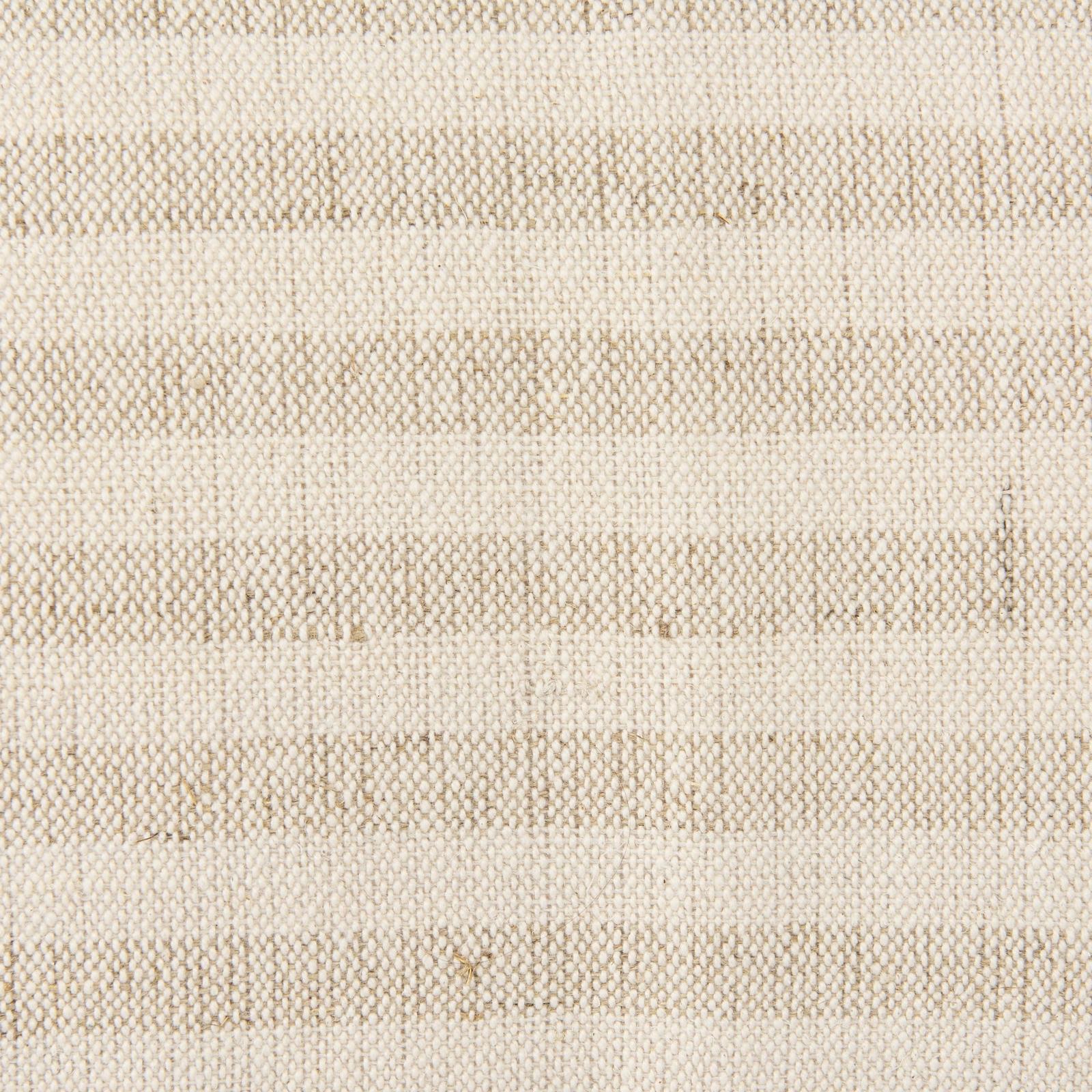 Mercana Jace Cream w/ Beige Stripe Decorative Pillow Cover Clearance