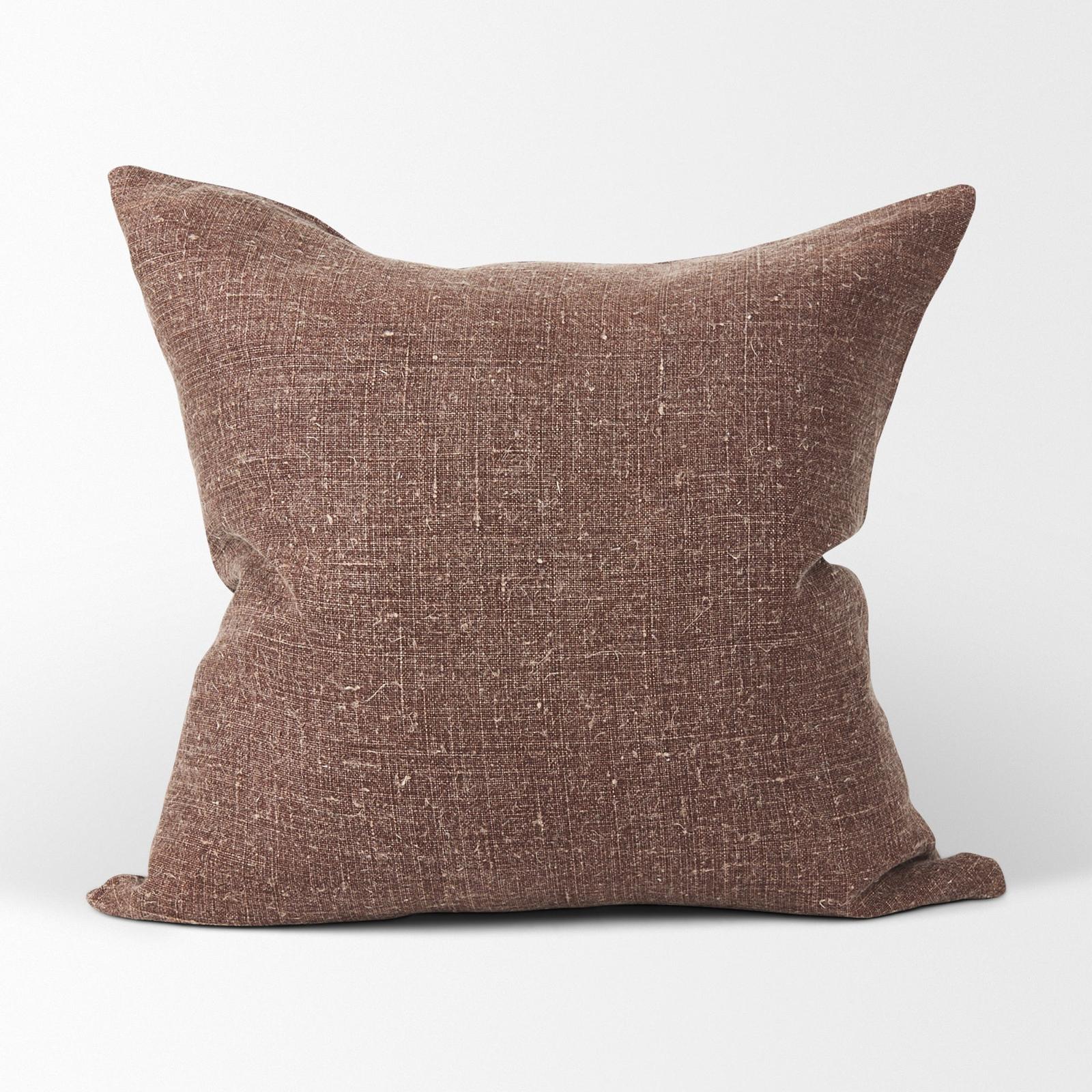 Mercana Jack Linen Square Decorative Pillow Cover