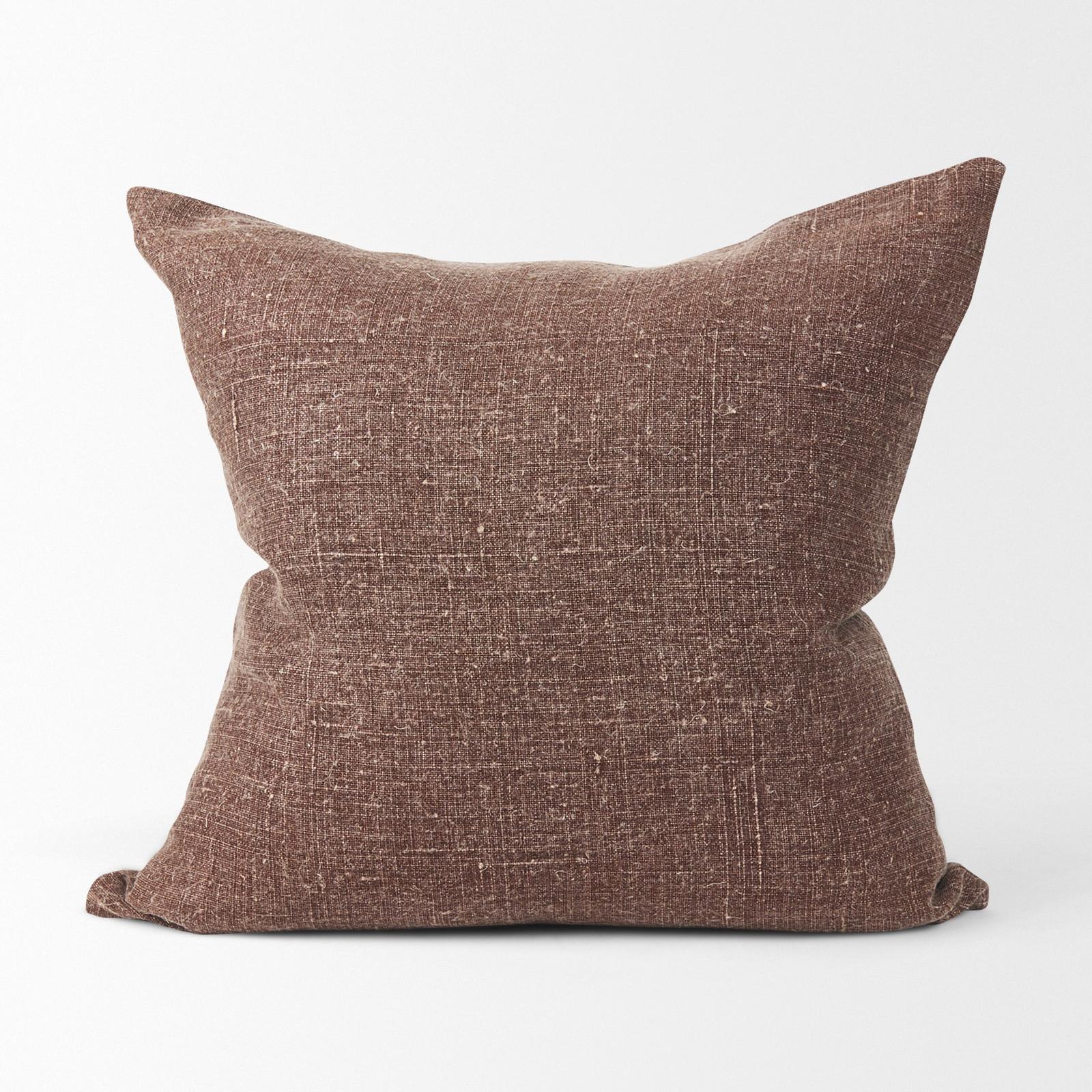 Mercana Jack Linen Square Decorative Pillow Cover