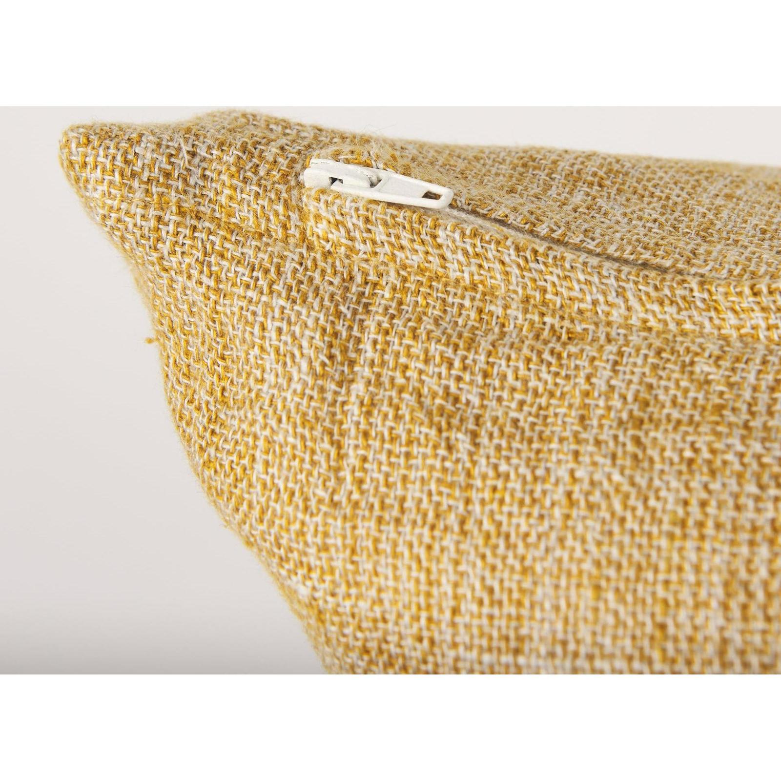 Mercana Jacklyn Linen Square Decorative Pillow Cover