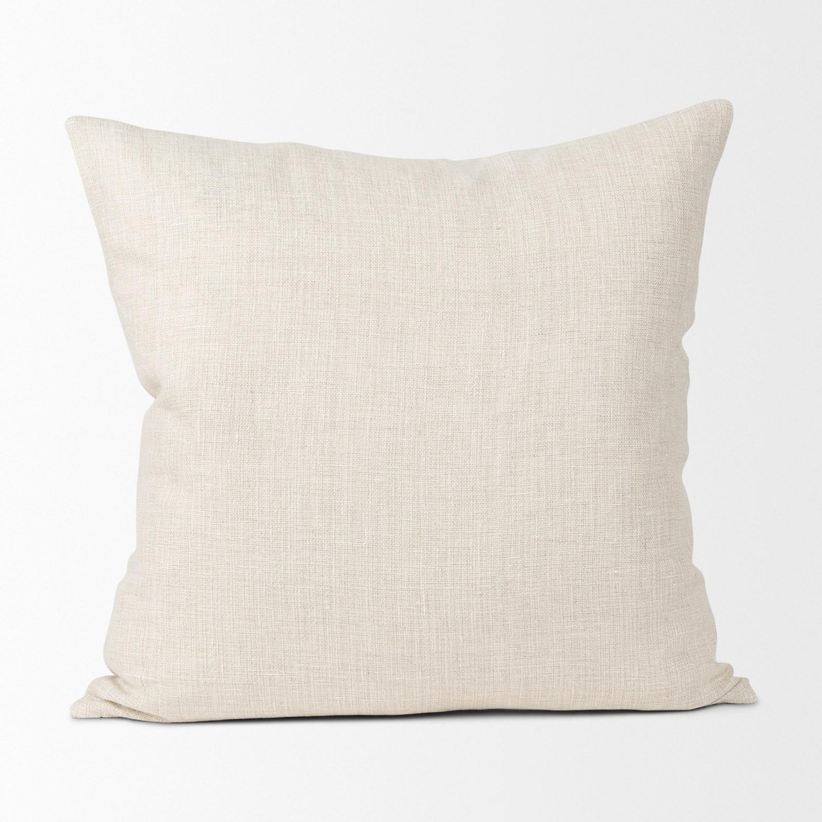 Mercana Jacklyn Linen Square Decorative Pillow Cover