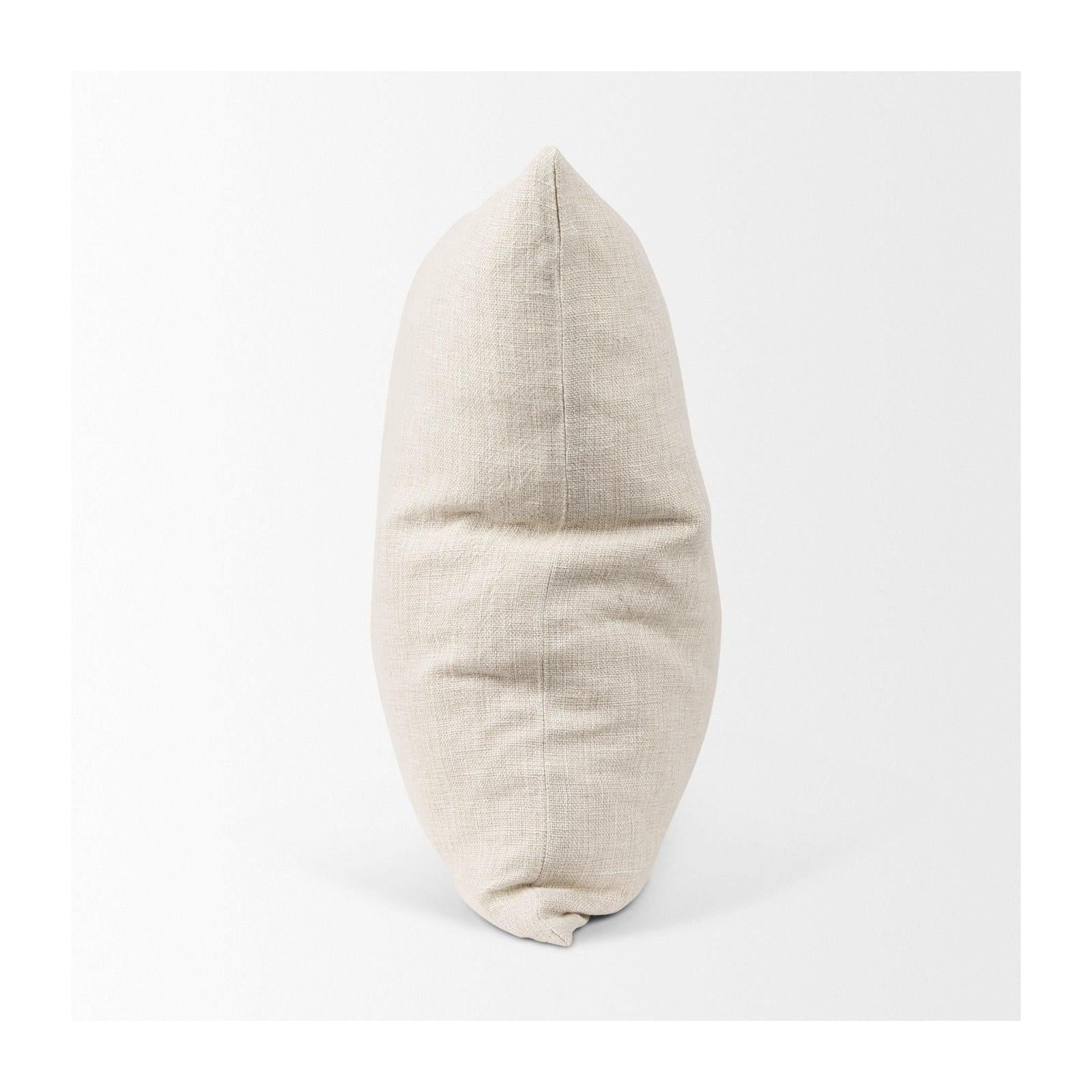 Mercana Jacklyn Linen Square Decorative Pillow Cover