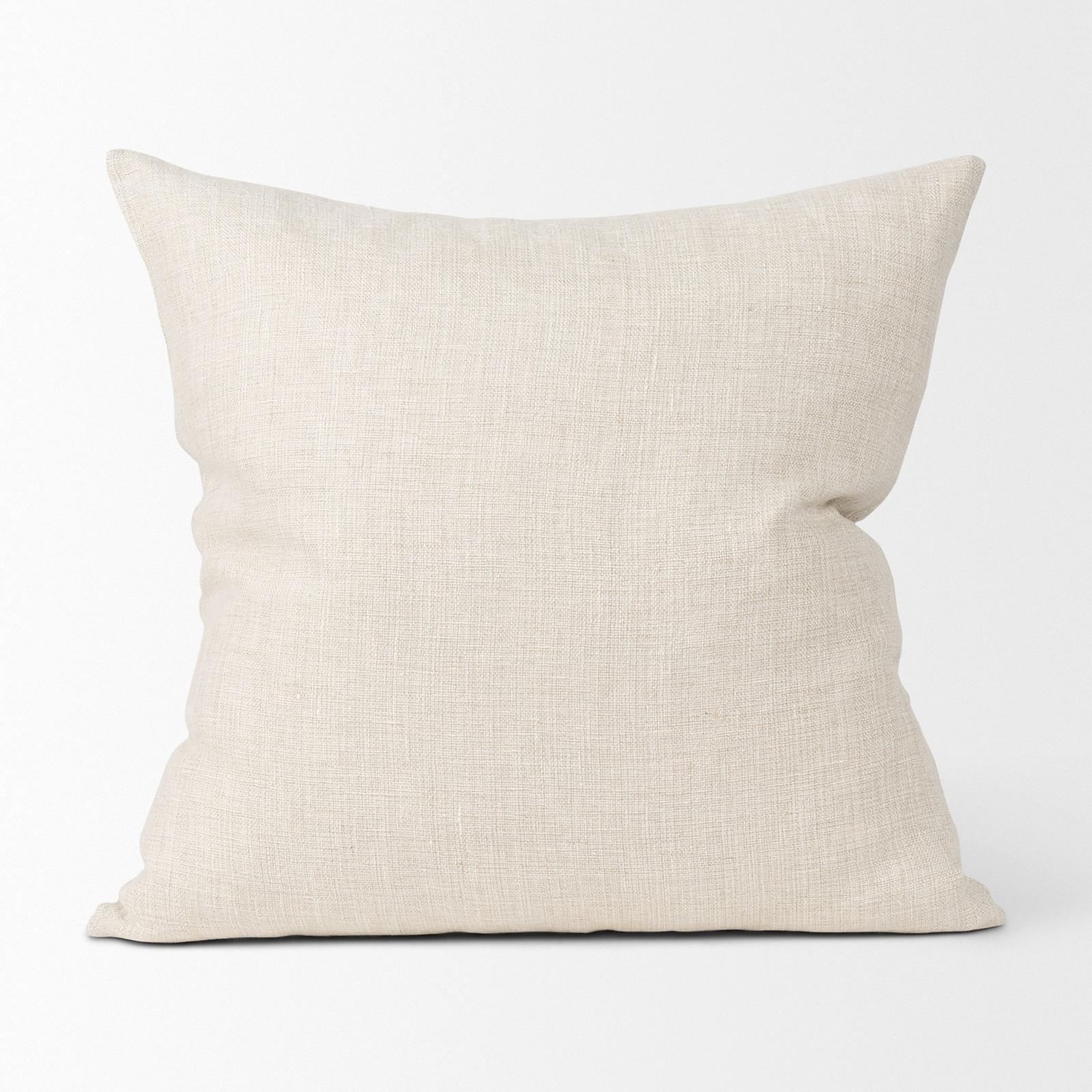 Mercana Jacklyn Linen Square Decorative Pillow Cover
