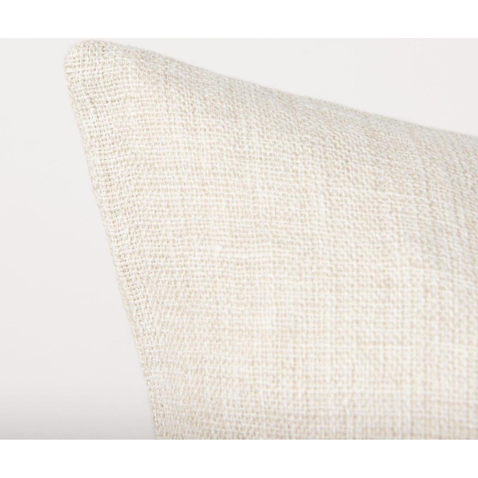 Mercana Jacklyn Linen Square Decorative Pillow Cover
