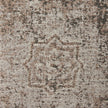 Mercana Khloe Taupe Square Pillow Cover